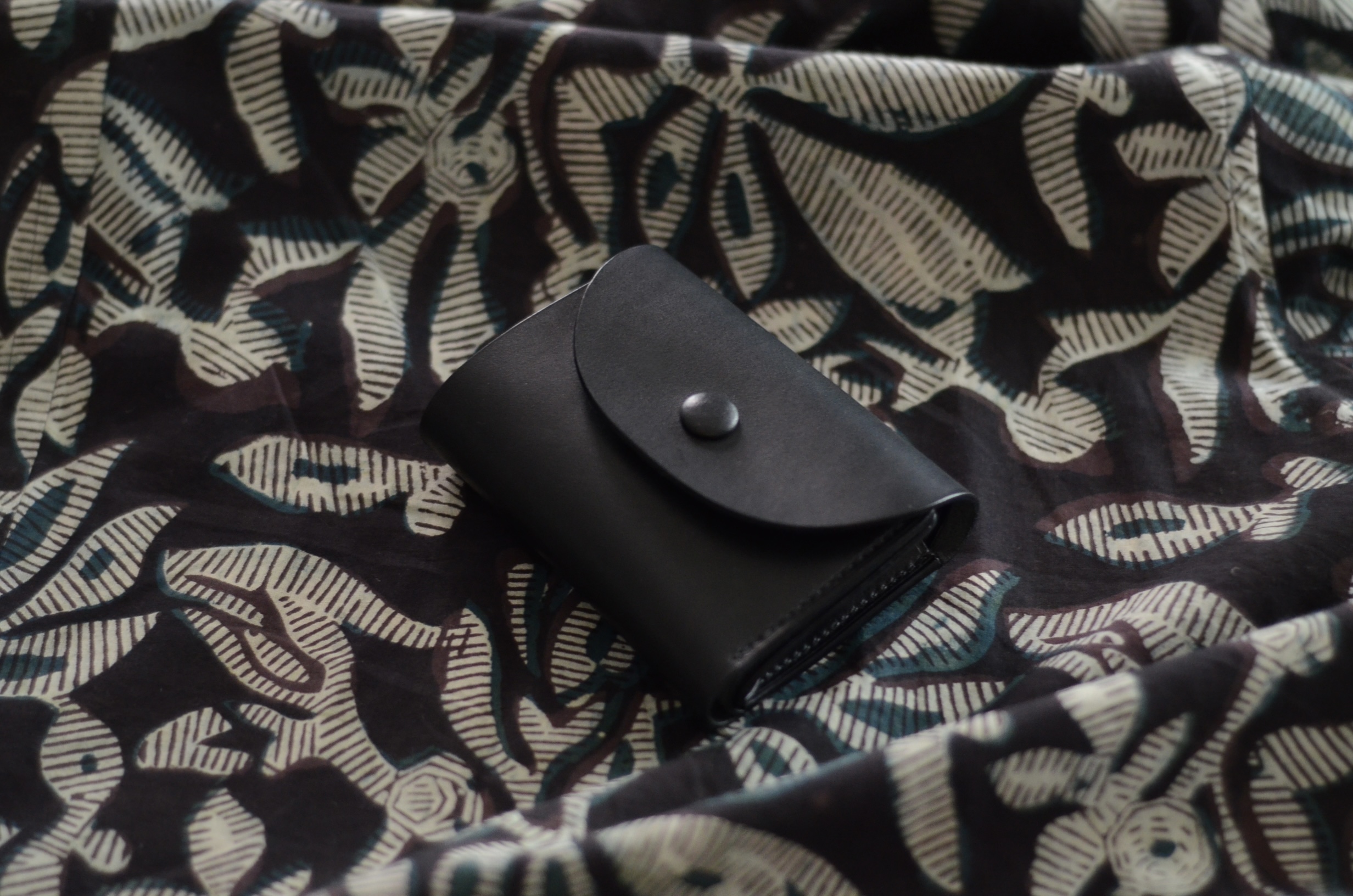 財布を作りました。