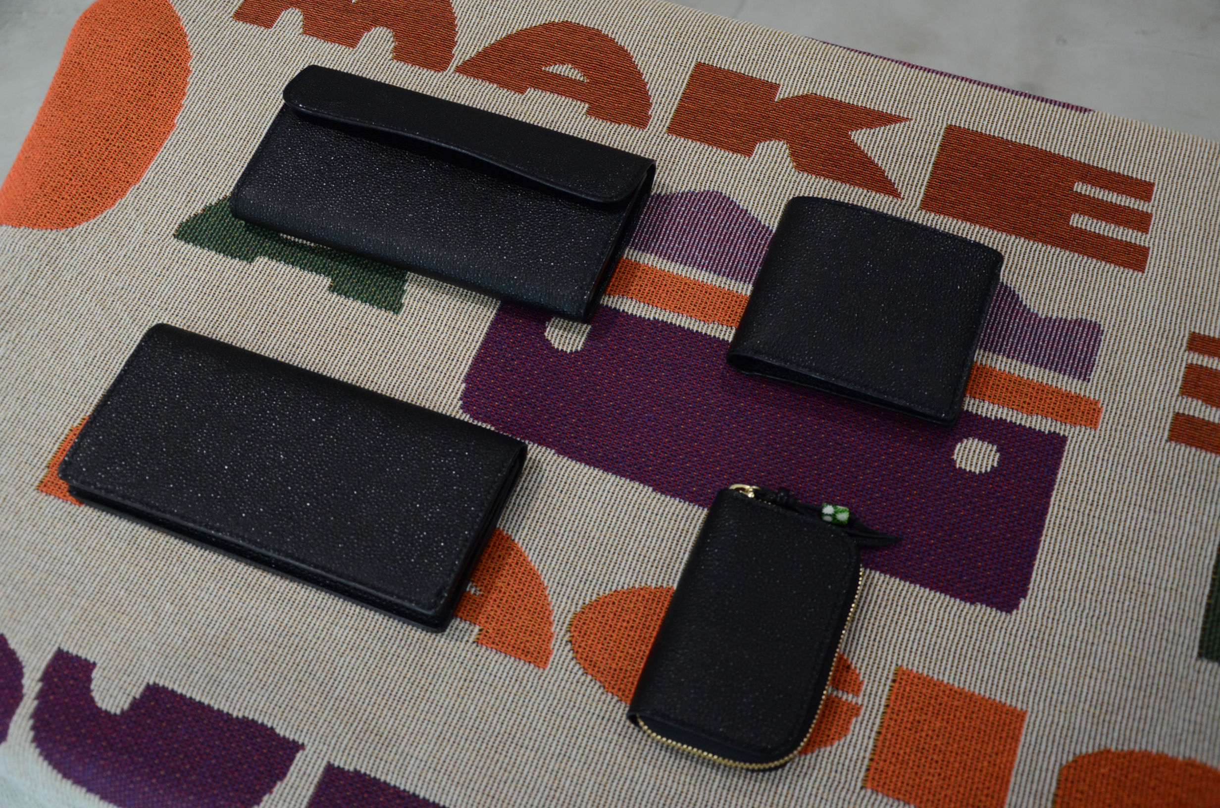 手製財布展 at nua