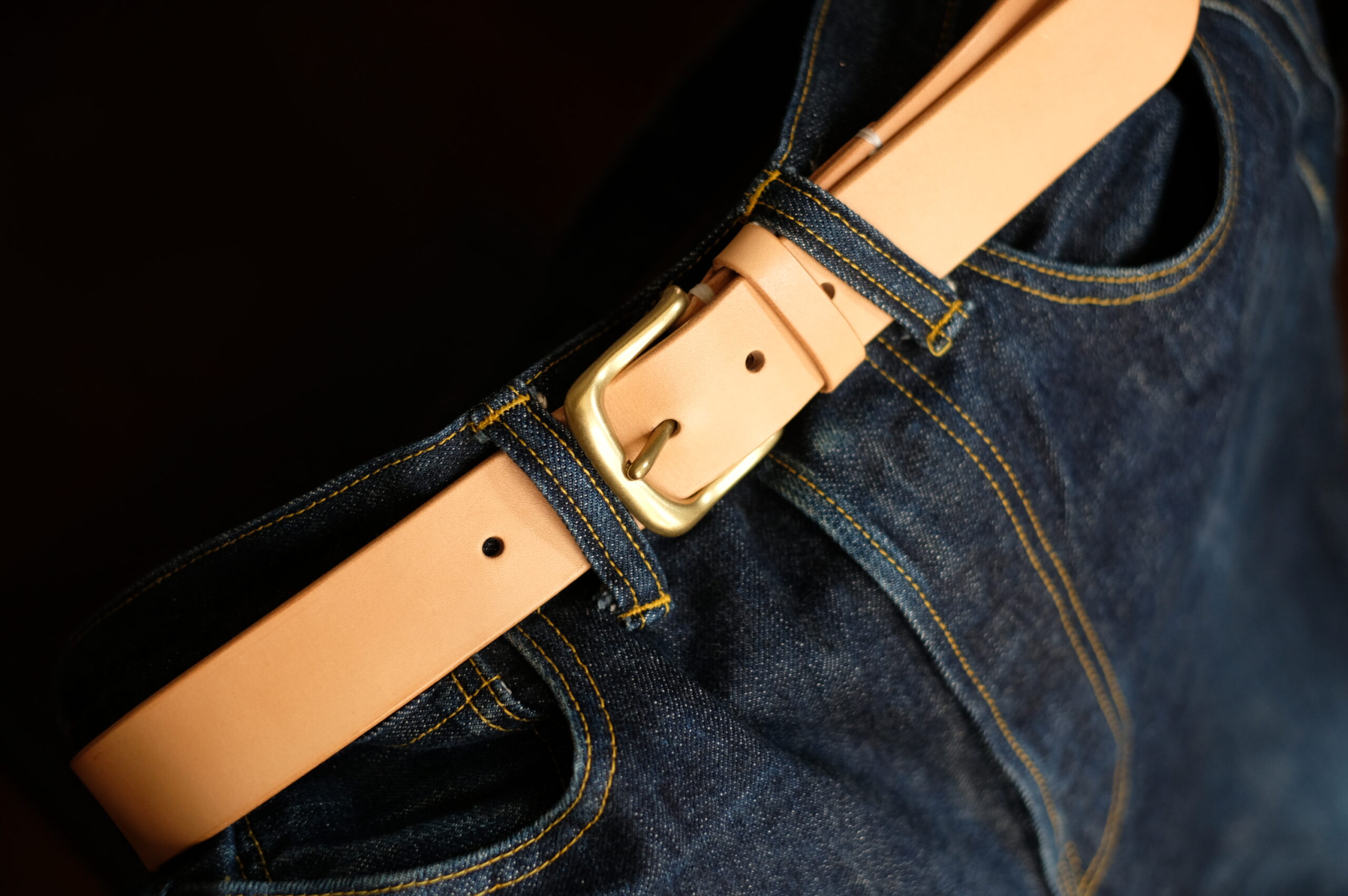 -WORKS 029- Trooper (一枚仕立て 35mm幅 belt)