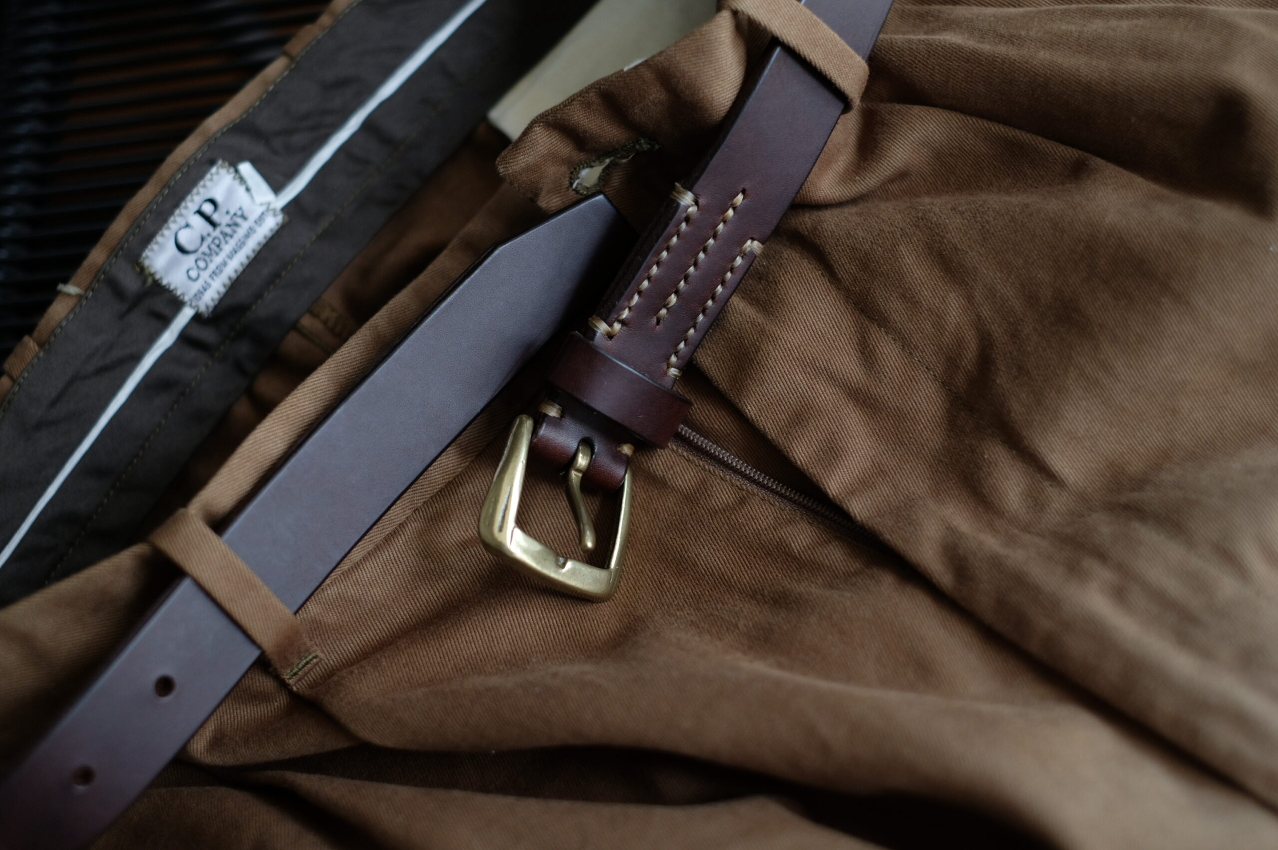 -WORKS 032- Shelly(一枚仕立て 27mm幅 belt)