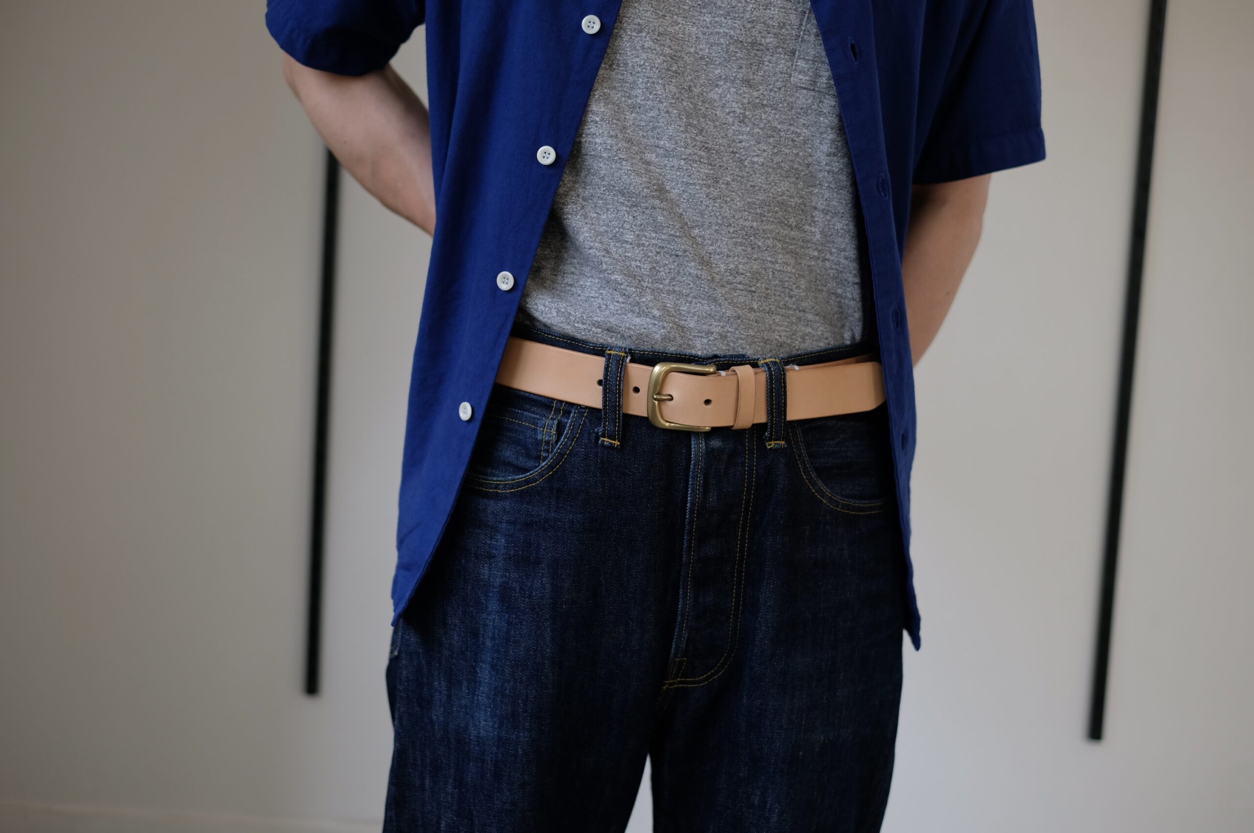 -WORKS 029- Trooper (一枚仕立て 35mm幅 belt)