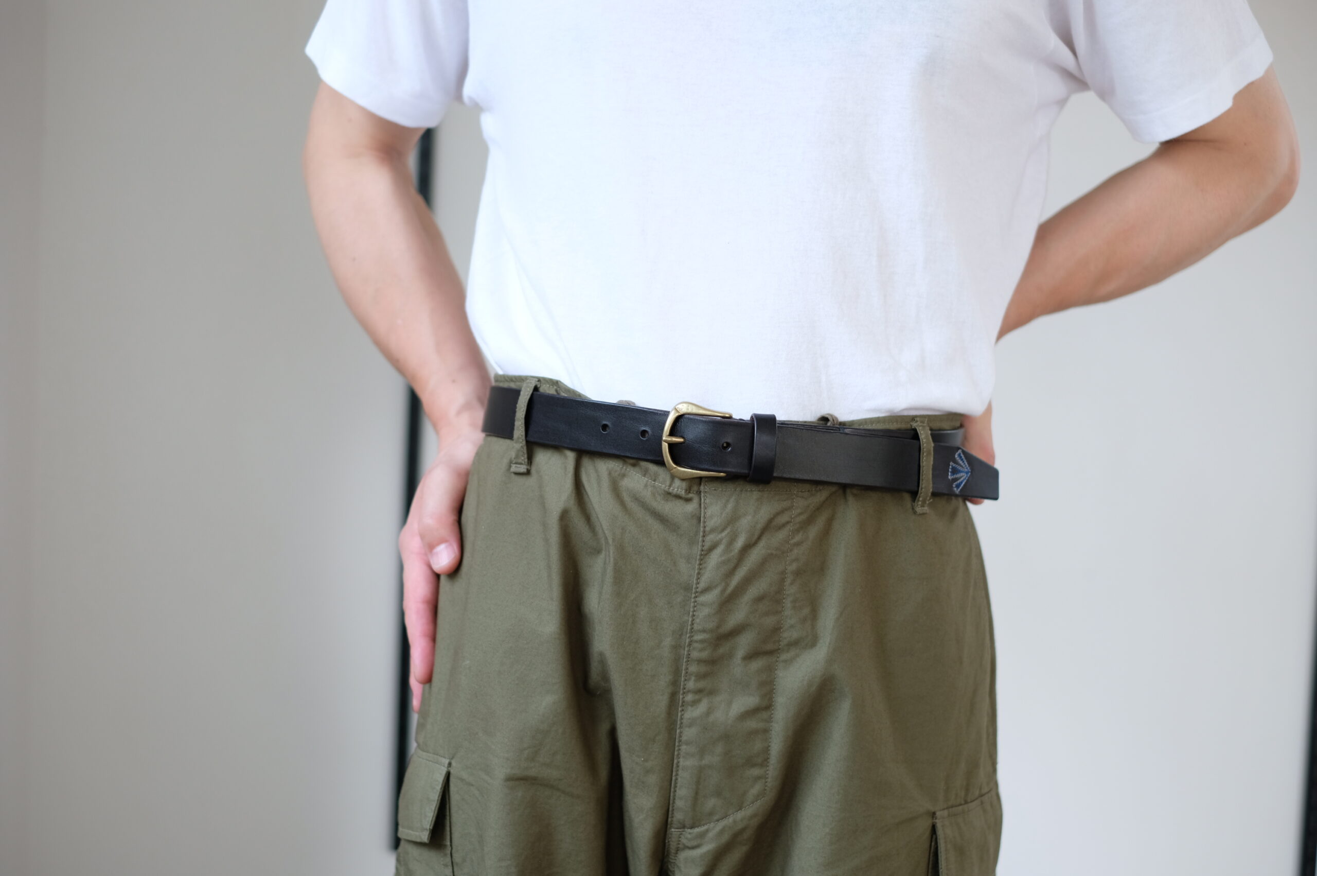 -WORKS 030- Major(一枚仕立て 30mm幅 belt)