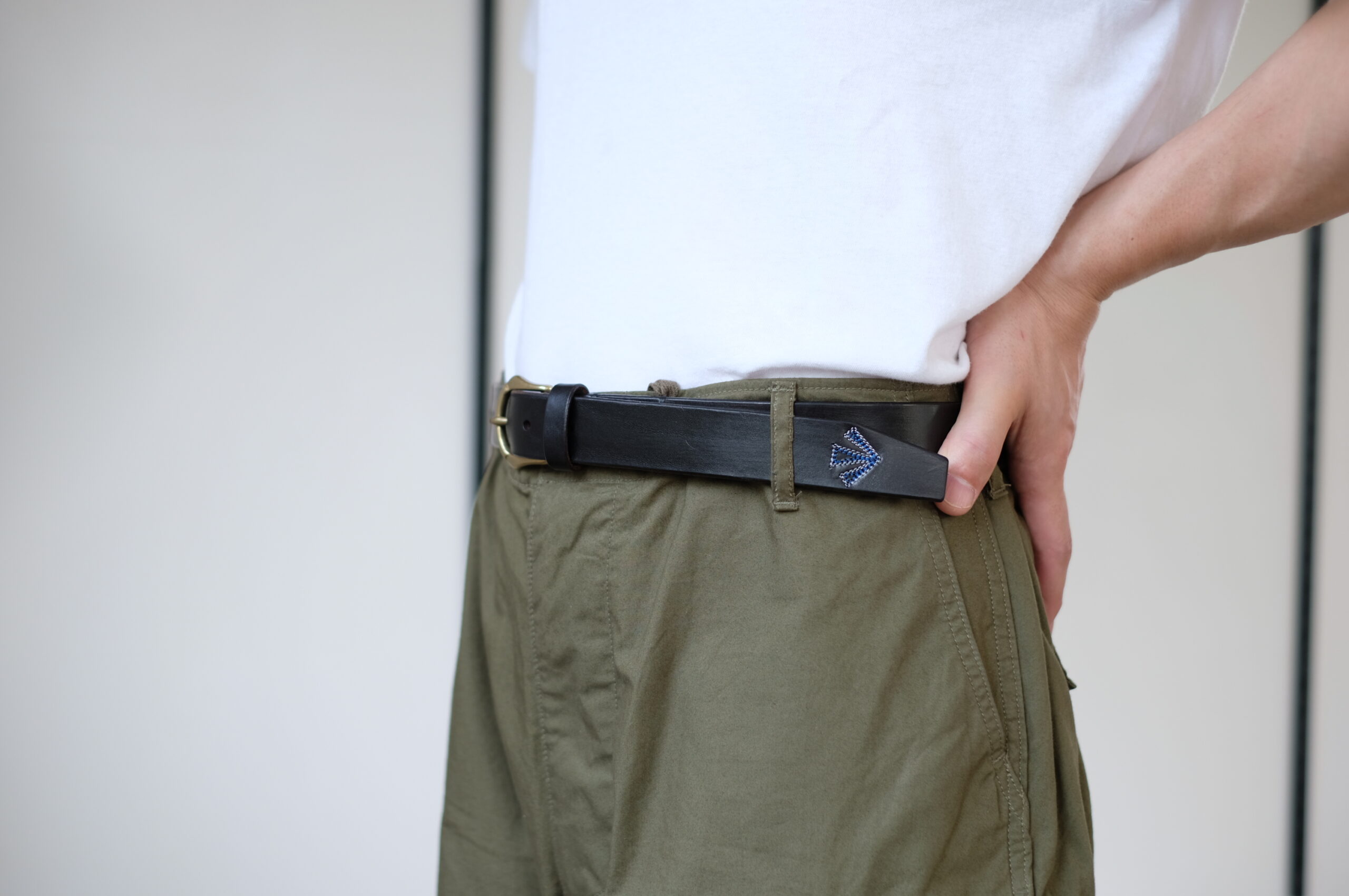 -WORKS 030- Major(一枚仕立て 30mm幅 belt)