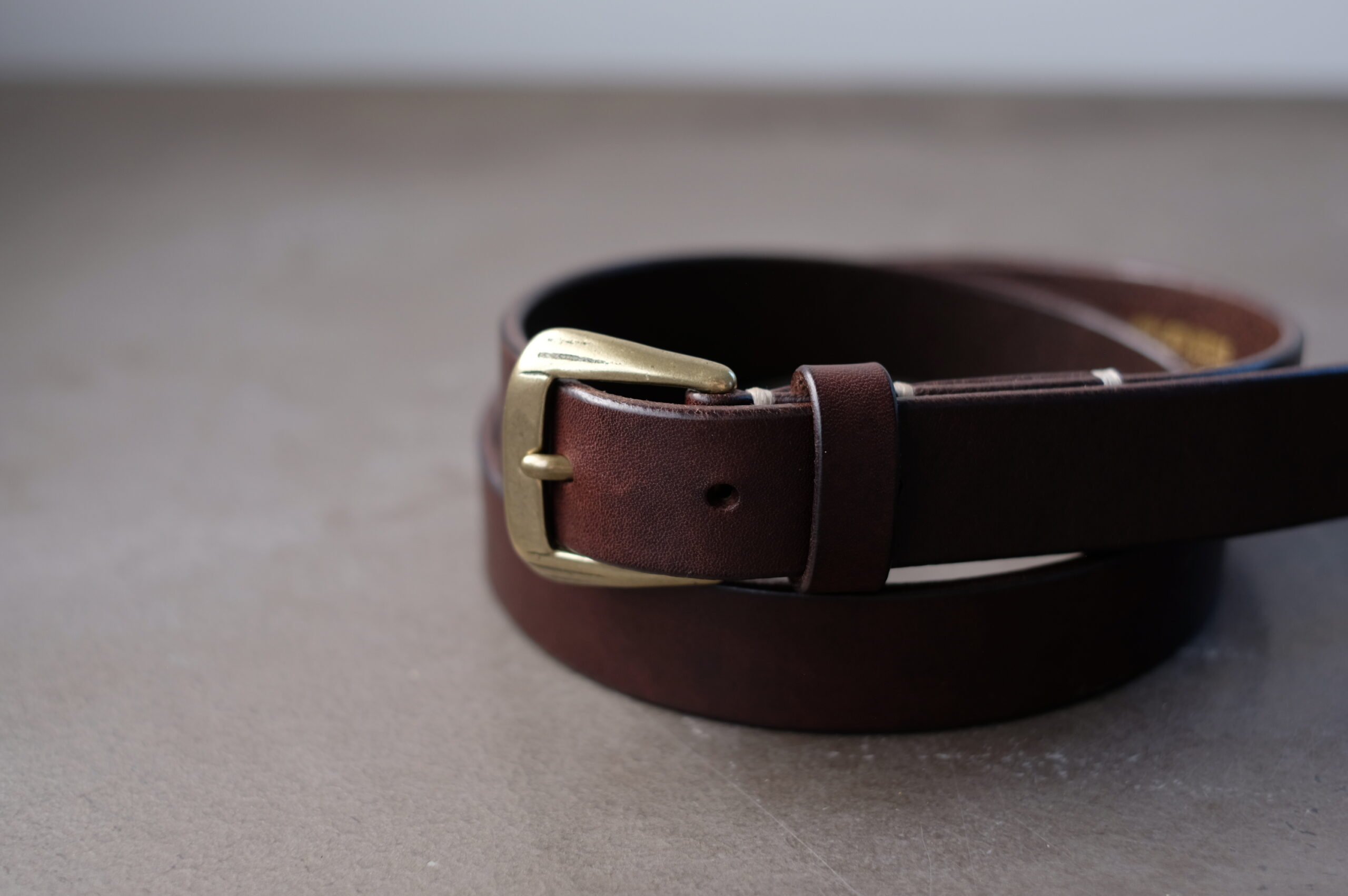 -WORKS 032- Shelly(一枚仕立て 27mm幅 belt)